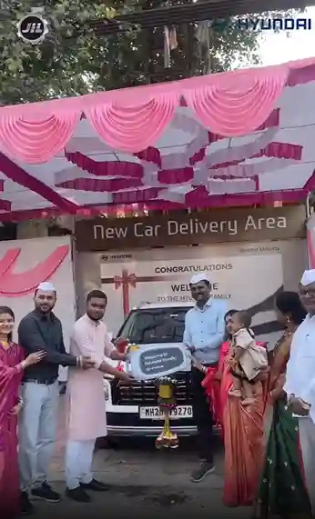 Luxury Car Handover